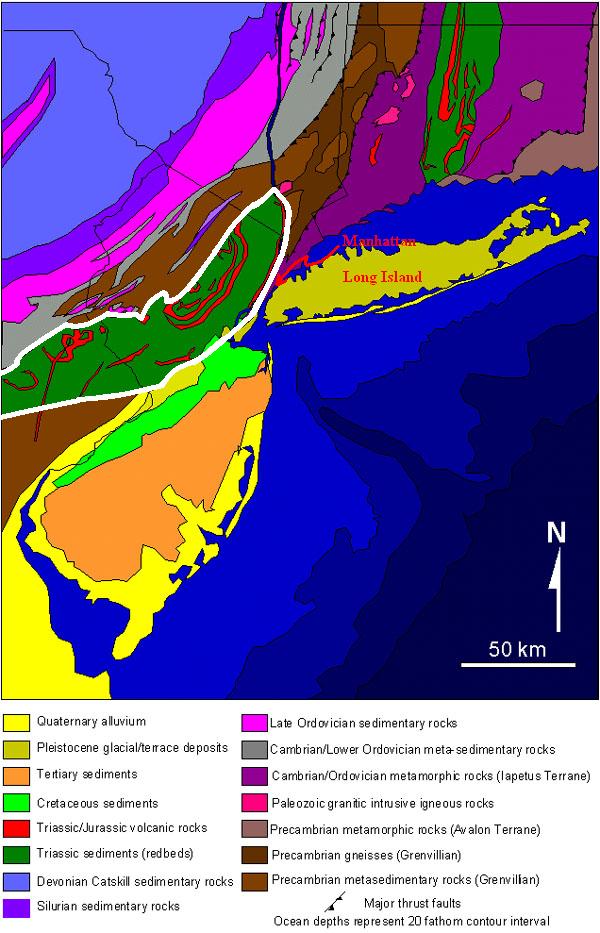 The Newark Basin.